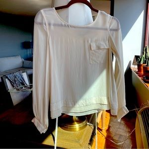 Chris Benz silk blouse